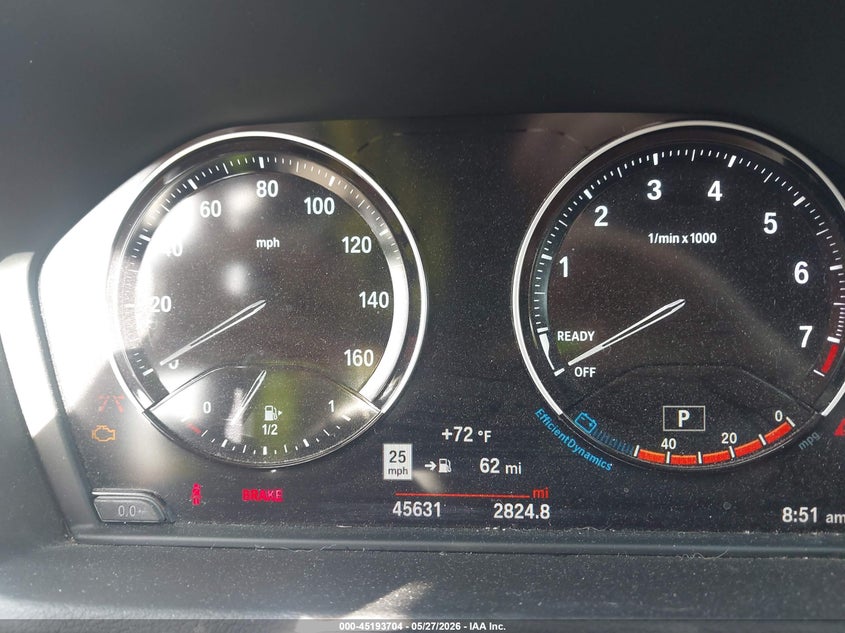 2019 BMW X1 VIN WBXHT3C50K5L37117 IAAI salvage auction — ENGINE DAMAGE, Salvage Title, sold $4,700 on 2026-07-28 (photo 7)