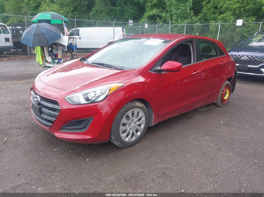 2017 Hyundai Elantra VIN KMHD35LH0HU377094 IAAI salvage auction — REAR END, Salvage - Greater Than 75% (Maryland), sold $1,150 on 2026-07-28 (photo 2)