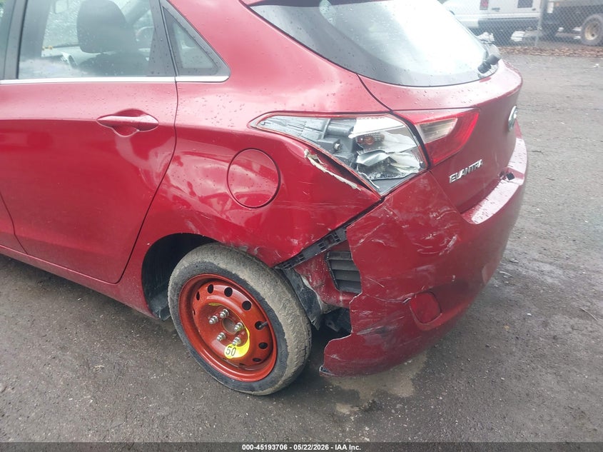 2017 Hyundai Elantra VIN KMHD35LH0HU377094 IAAI salvage auction — REAR END, Salvage - Greater Than 75% (Maryland), sold $1,150 on 2026-07-28 (photo 6)