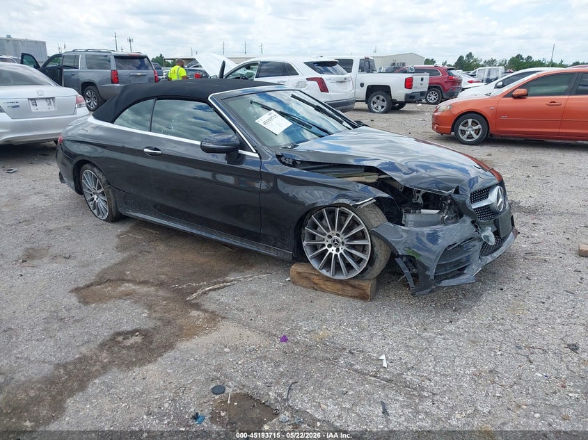 2019 Mercedes-benz VIN WDDWK8DB6KF849568 IAAI salvage auction — FRONT END, Original (Texas), sold $4,600 on 2026-08-01 (photo 1)