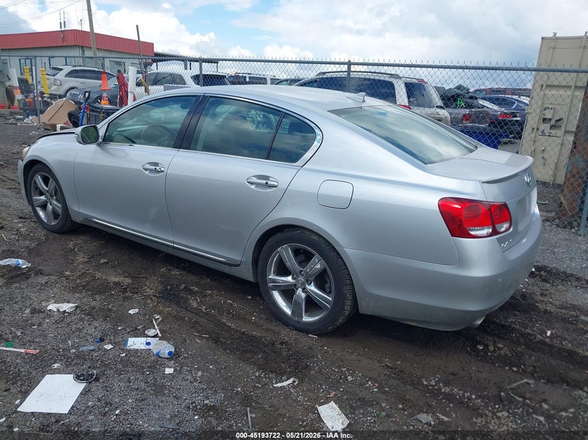 2008 Lexus Gs VIN JTHBE96S980040966 IAAI salvage auction — RIGHT FRONT, Clear (Tennessee), sold $1,150 on 2026-07-09 (photo 3)