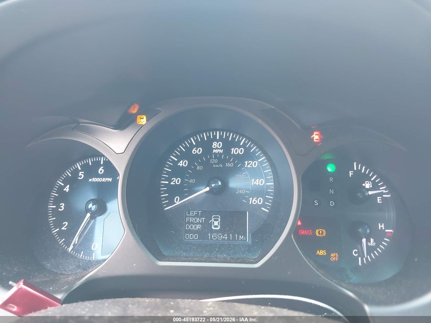 2008 Lexus Gs VIN JTHBE96S980040966 IAAI salvage auction — RIGHT FRONT, Clear (Tennessee), sold $1,150 on 2026-07-09 (photo 7)