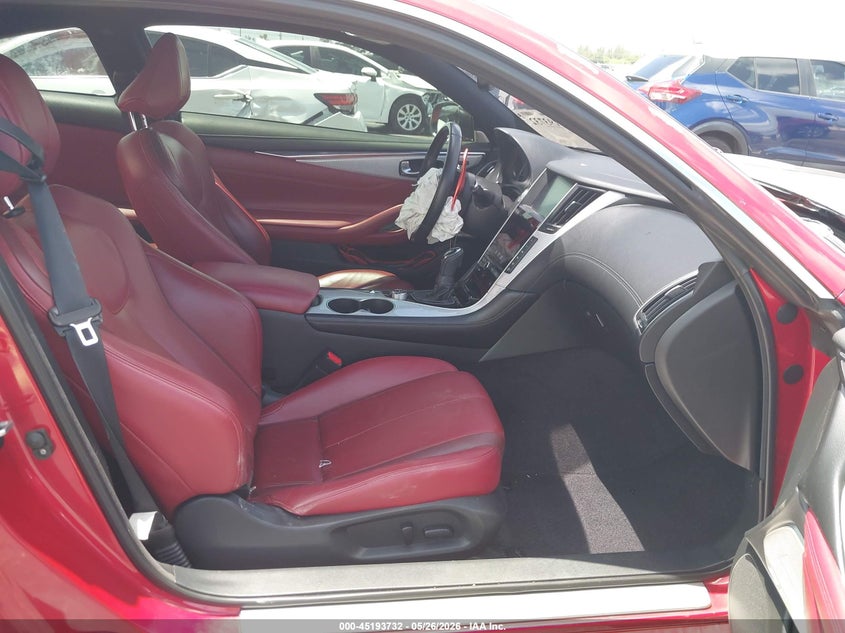 2019 Infiniti Q60 VIN JN1FV7EK3KM360151 IAAI salvage auction — LEFT FRONT, Rebuildable (Florida), sold $3,475 on 2026-07-09 (photo 5)