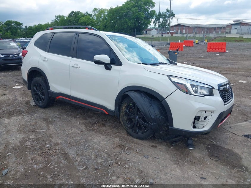 2019 Subaru Forester VIN JF2SKAPC8KH471859 IAAI salvage auction — LEFT FRONT, Salvage (Tennessee), sold $1,450 on 2026-07-23 (photo 1)