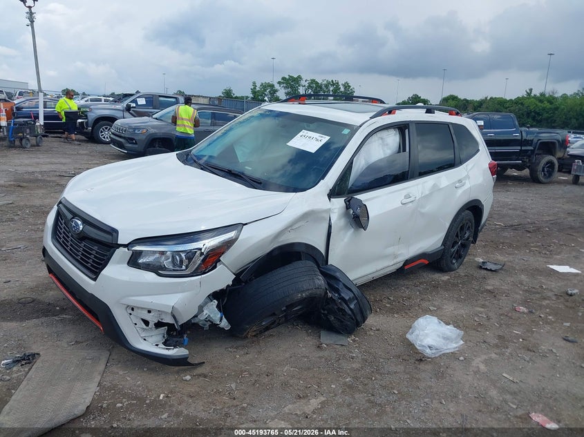 2019 Subaru Forester VIN JF2SKAPC8KH471859 IAAI salvage auction — LEFT FRONT, Salvage (Tennessee), sold $1,450 on 2026-07-23 (photo 2)