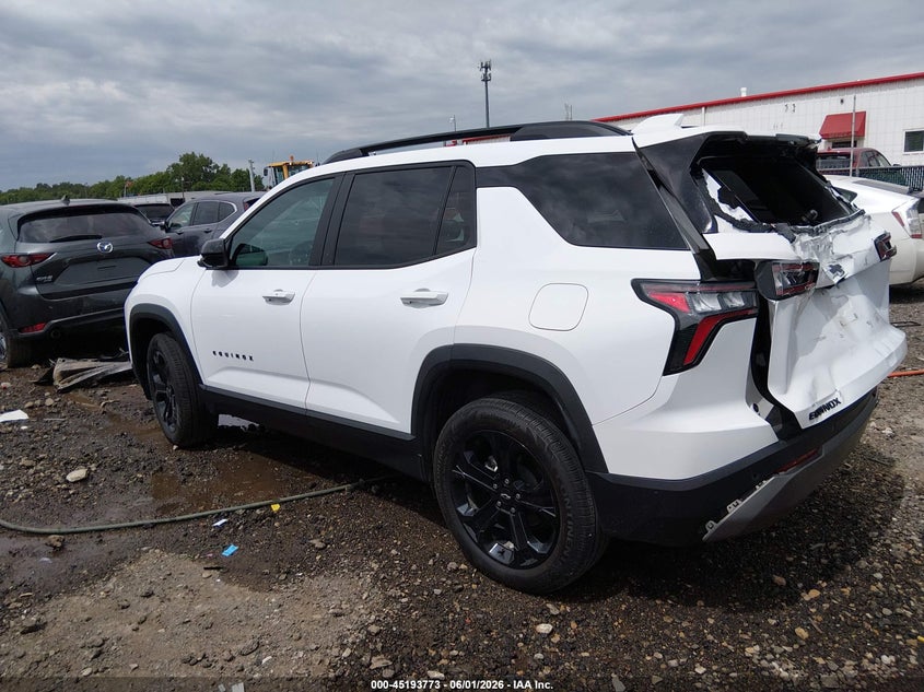 2025 Chevrolet Equinox VIN 3GNAXHEG9SL127413 IAAI salvage auction — REAR END, Salvage (Ohio), sold $7,800 on 2026-07-29 (photo 3)