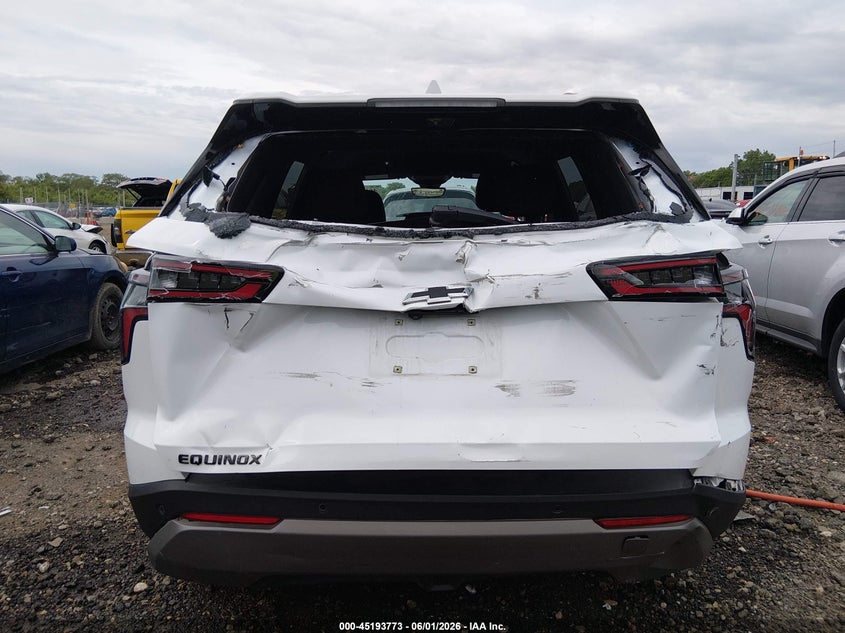2025 Chevrolet Equinox VIN 3GNAXHEG9SL127413 IAAI salvage auction — REAR END, Salvage (Ohio), sold $7,800 on 2026-07-29 (photo 6)