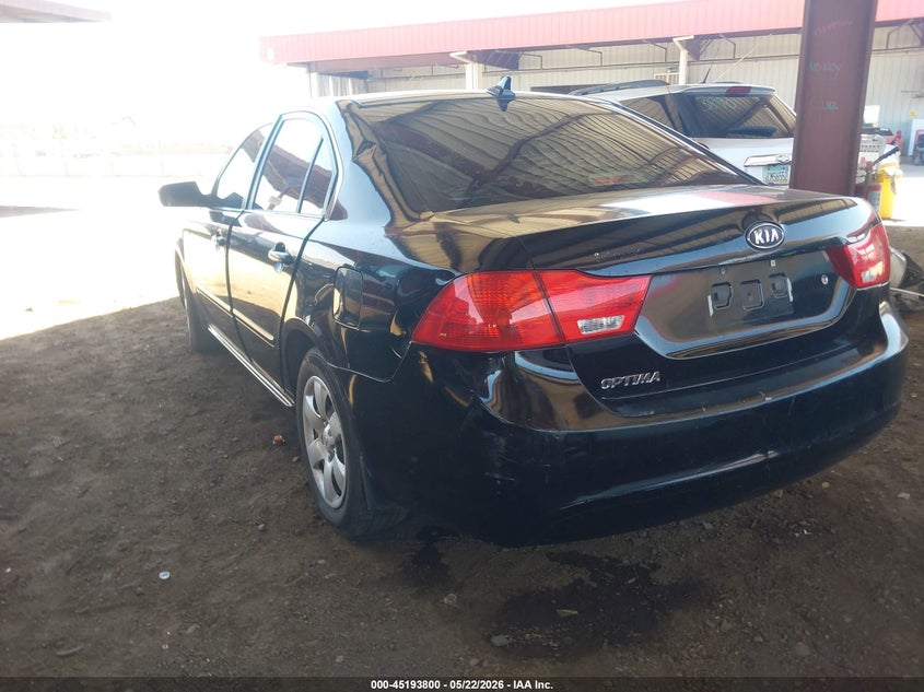 2010 Kia Optima VIN KNAGG4A83A5444139 IAAI salvage auction — UNKNOWN, Salvage (Arizona), sold $325 on 2026-07-21 (photo 3)