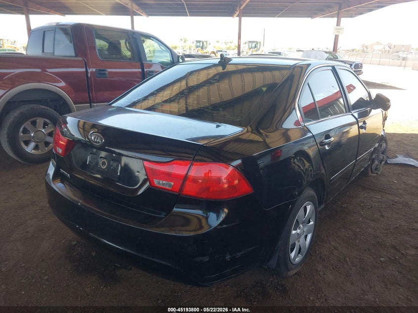 2010 Kia Optima VIN KNAGG4A83A5444139 IAAI salvage auction — UNKNOWN, Salvage (Arizona), sold $325 on 2026-07-21 (photo 4)