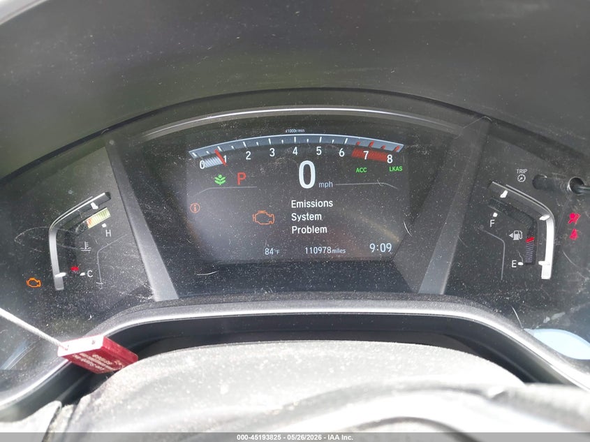 2020 Honda Cr-v VIN 7FARW1H59LE012556 IAAI salvage auction — FRONT END, Original (Texas), sold $3,300 on 2026-07-23 (photo 7)