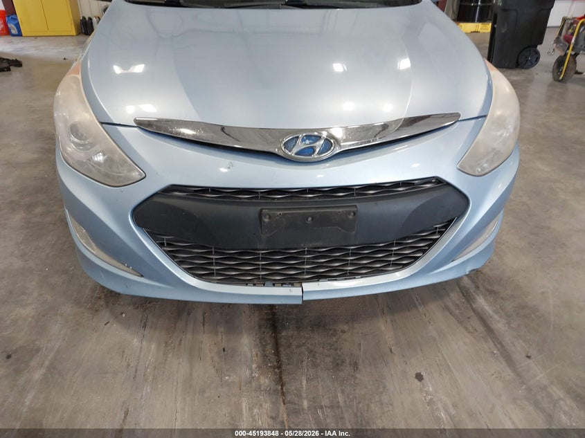 2012 Hyundai Sonata VIN KMHEC4A41CA045755 IAAI salvage auction — FRONT END, Salvage Title, sold $300 on 2026-07-22 (photo 6)