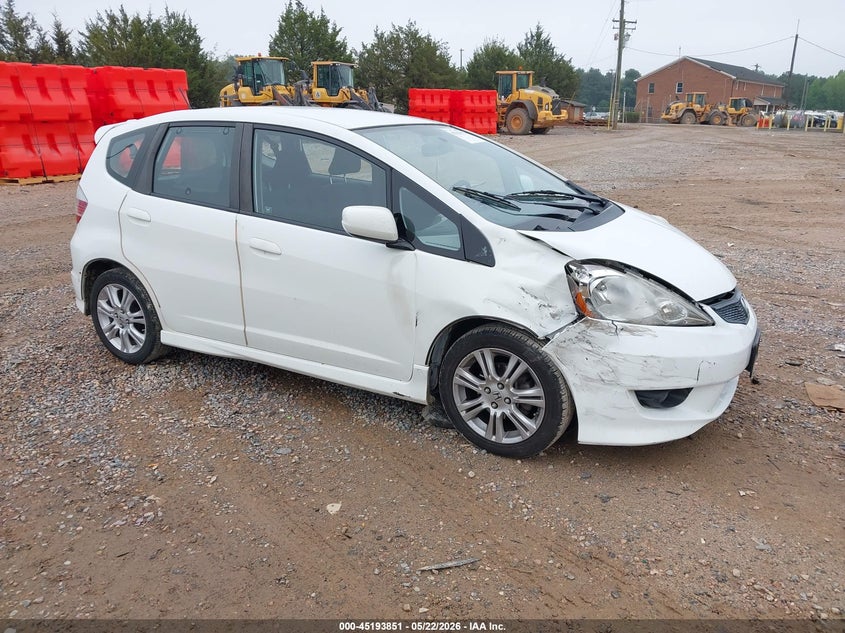 2009 Honda Fit VIN JHMGE88489S010376 IAAI salvage auction — FRONT END, Salvage (North Carolina), sold $475 on 2026-07-20 (photo 1)