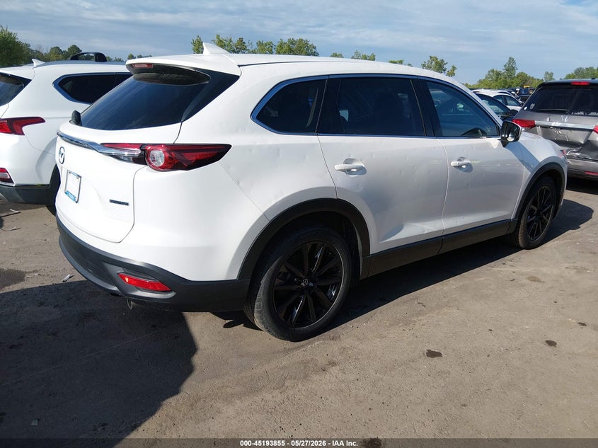 2023 Mazda Cx-9 VIN JM3TCBAY9P0642478 IAAI salvage auction — HAIL, Salvage Title, sold $11,650 on 2026-07-14 (photo 4)