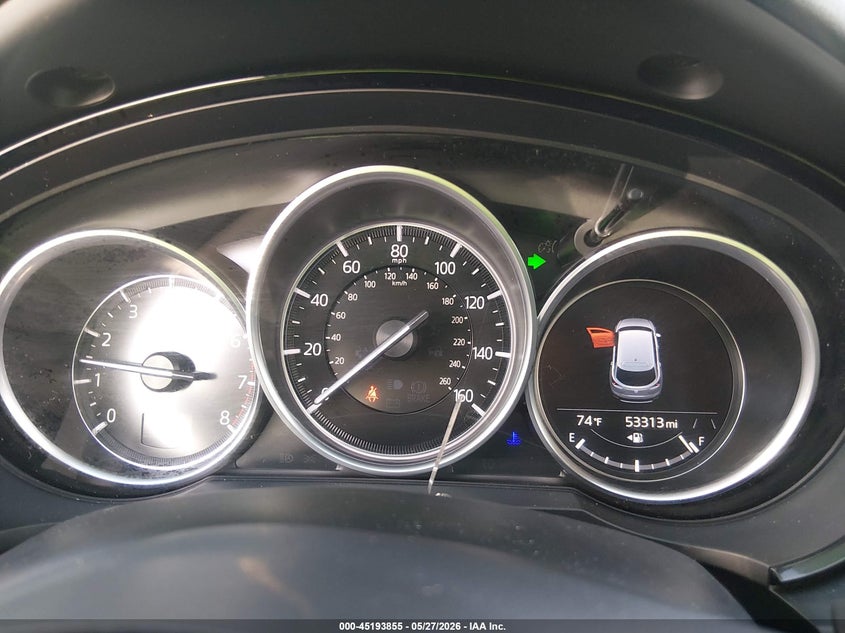 2023 Mazda Cx-9 VIN JM3TCBAY9P0642478 IAAI salvage auction — HAIL, Salvage Title, sold $11,650 on 2026-07-14 (photo 7)