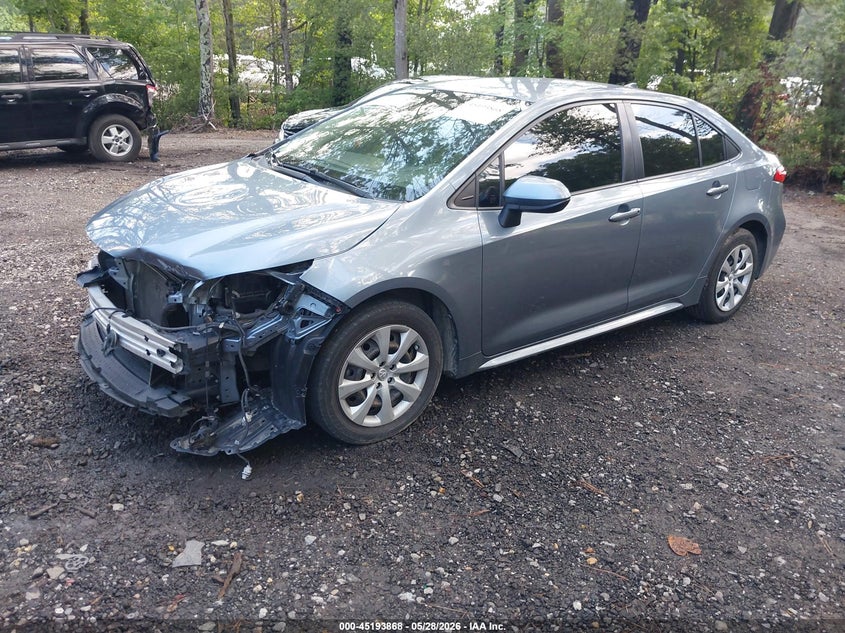 2020 Toyota Corolla VIN JTDEPRAE0LJ043610 IAAI salvage auction — FRONT END, Salvage Title, sold $3,150 on 2026-07-28 (photo 2)