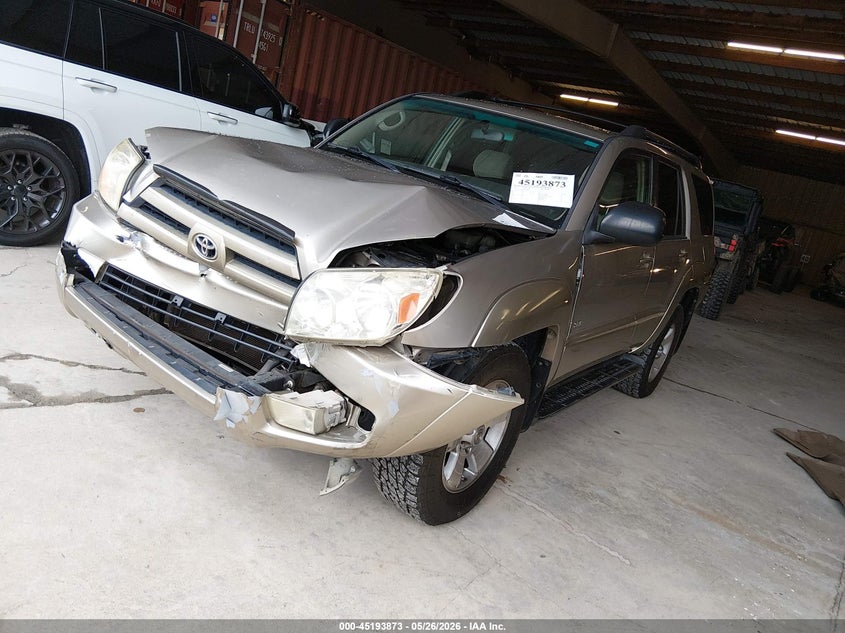 2004 Toyota 4runner VIN JTEZU14R740026039 IAAI salvage auction — FRONT END, Clear (Tennessee), sold $1,800 on 2026-07-20 (photo 2)