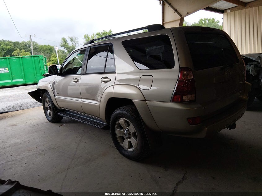 2004 Toyota 4runner VIN JTEZU14R740026039 IAAI salvage auction — FRONT END, Clear (Tennessee), sold $1,800 on 2026-07-20 (photo 3)