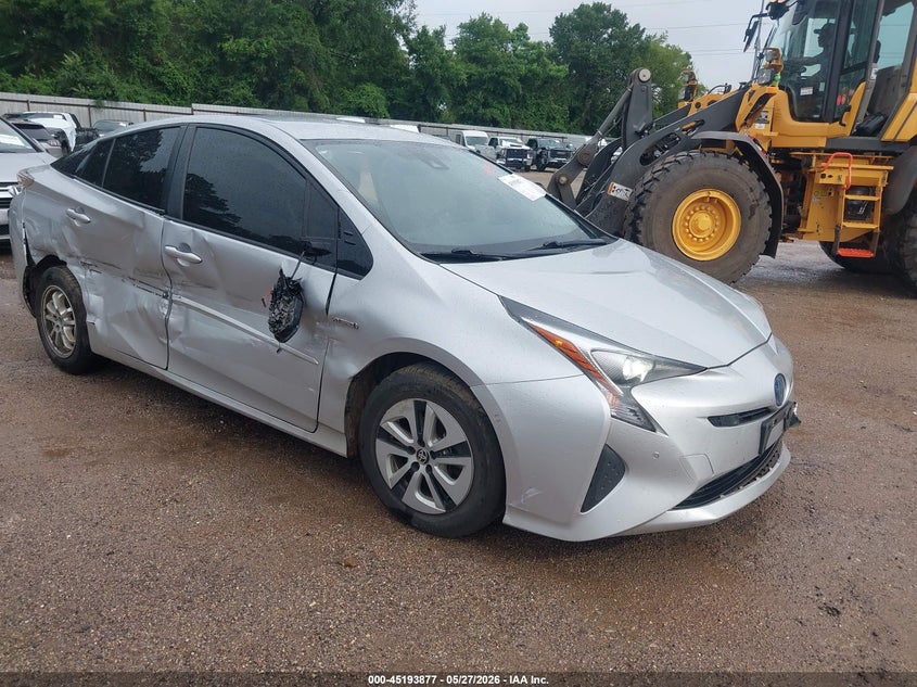 2018 Toyota Prius VIN JTDKBRFU5J3081952 IAAI salvage auction — FRONT & REAR, Salvage Title, sold $2,050 on 2026-07-09 (photo 1)