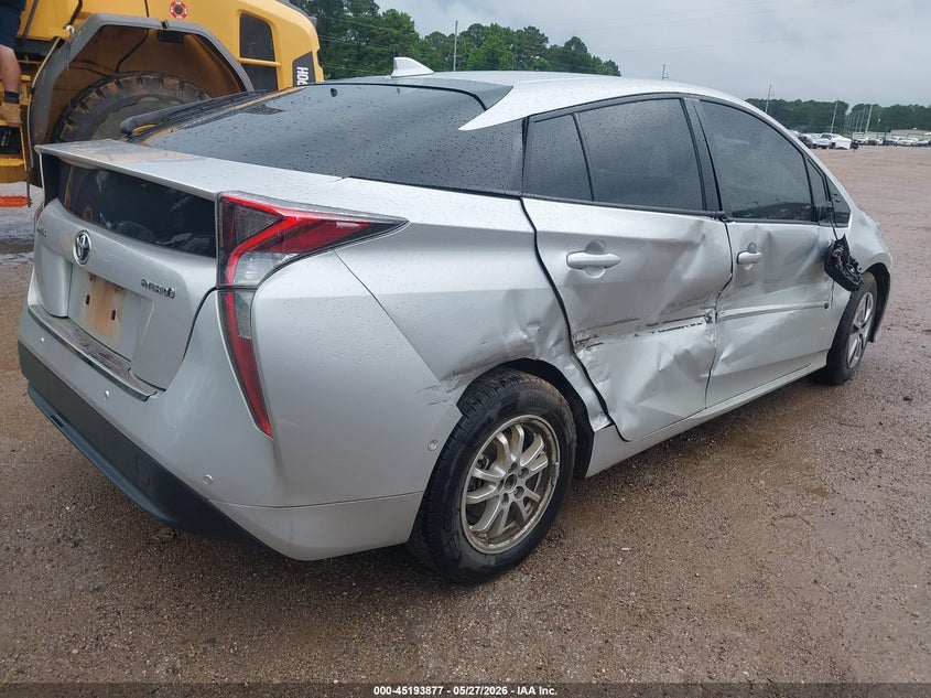 2018 Toyota Prius VIN JTDKBRFU5J3081952 IAAI salvage auction — FRONT & REAR, Salvage Title, sold $2,050 on 2026-07-09 (photo 4)