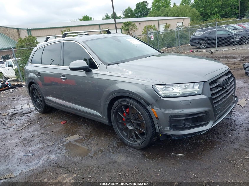 2017 Audi Q7 VIN WA1LABF75HD053091 IAAI salvage auction — SIDE, Salvage Title, sold $7,500 on 2026-07-20 (photo 1)