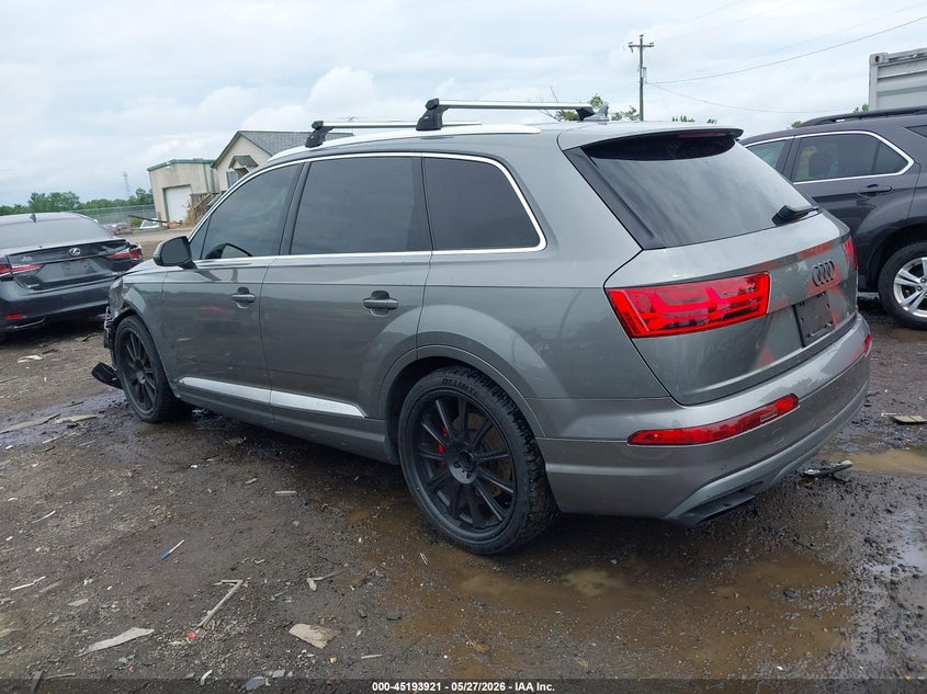 2017 Audi Q7 VIN WA1LABF75HD053091 IAAI salvage auction — SIDE, Salvage Title, sold $7,500 on 2026-07-20 (photo 3)
