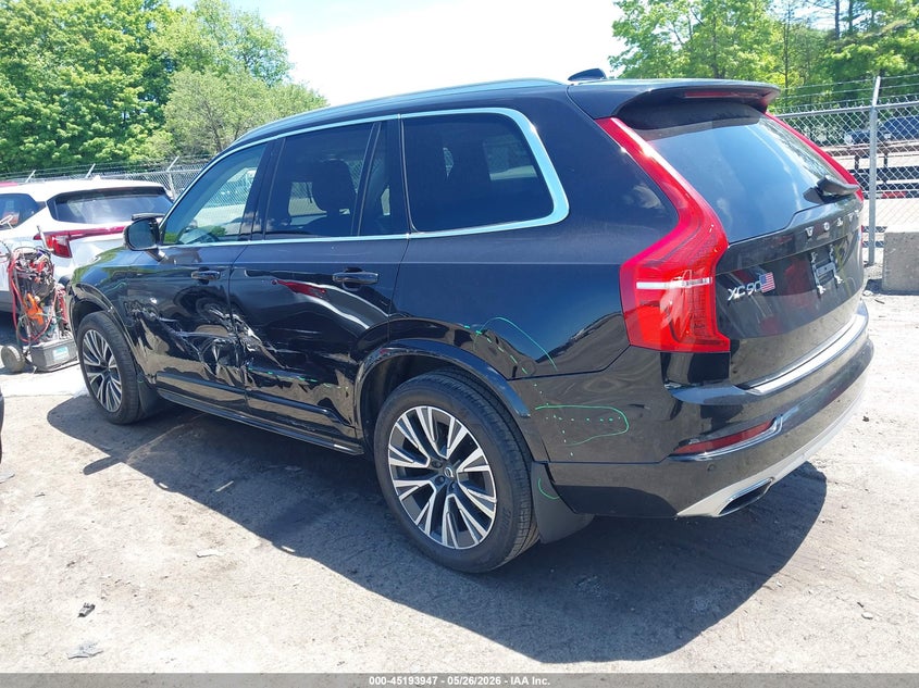 2021 Volvo Xc90 VIN YV4102PK3M1671795 IAAI salvage auction — SIDE, Salvage (Massachusetts), sold $7,350 on 2026-07-28 (photo 3)