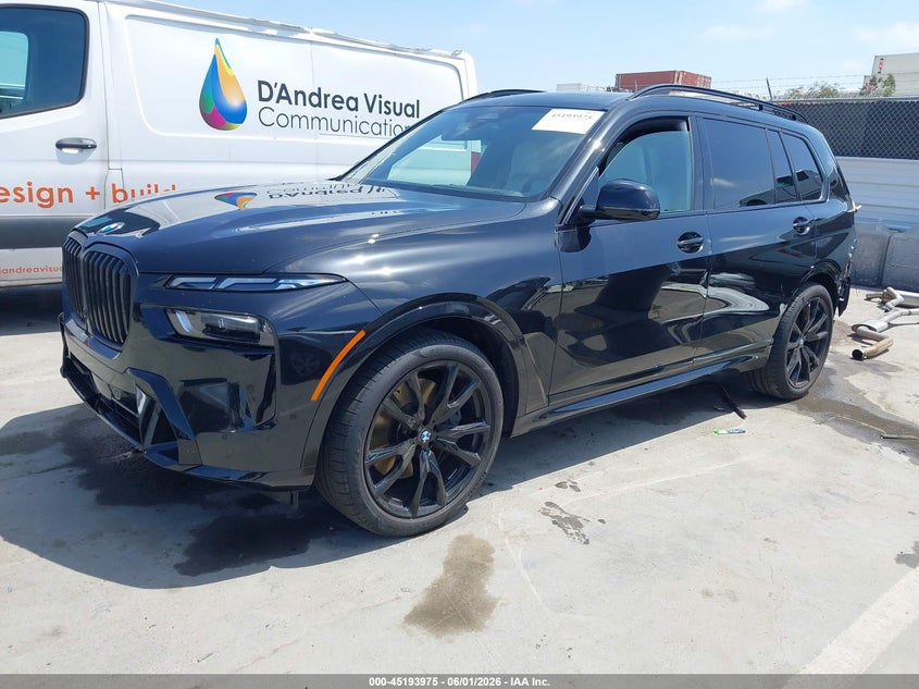 2026 BMW X7 VIN 5UX23EM0XT9235964 IAAI salvage auction — REAR END, Salvage Title, sold $54,800 on 2026-08-03 (photo 2)