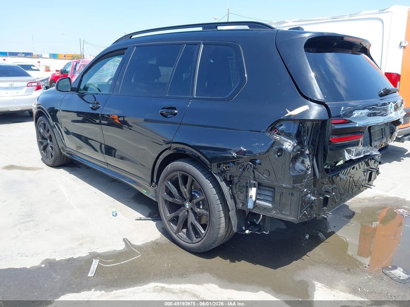 2026 BMW X7 VIN 5UX23EM0XT9235964 IAAI salvage auction — REAR END, Salvage Title, sold $54,800 on 2026-08-03 (photo 3)