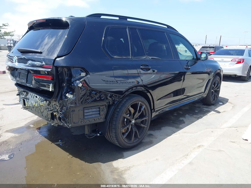 2026 BMW X7 VIN 5UX23EM0XT9235964 IAAI salvage auction — REAR END, Salvage Title, sold $54,800 on 2026-08-03 (photo 4)