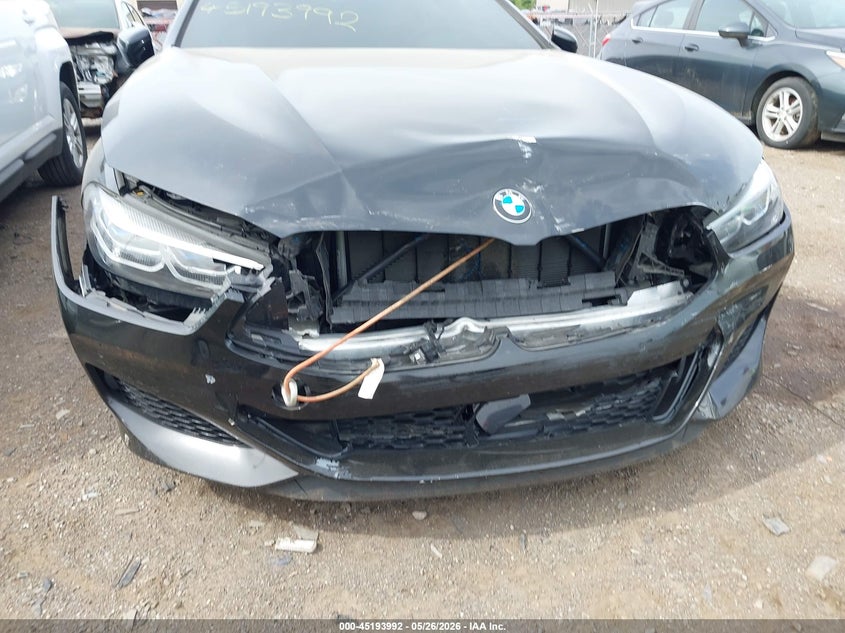 2022 BMW 8er VIN WBAGV8C05NCJ54541 IAAI salvage auction — FRONT END, Salvage (Michigan), sold $31,000 on 2026-07-15 (photo 6)