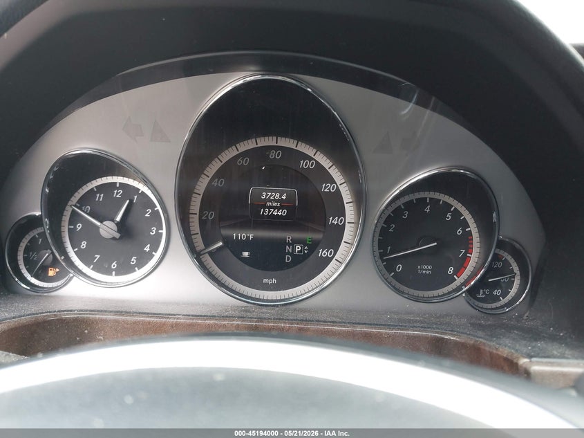2013 Mercedes-benz VIN WDDHF5KB7DA668171 IAAI salvage auction — FRONT END, Clear (South Carolina), sold $1,900 on 2026-07-15 (photo 7)