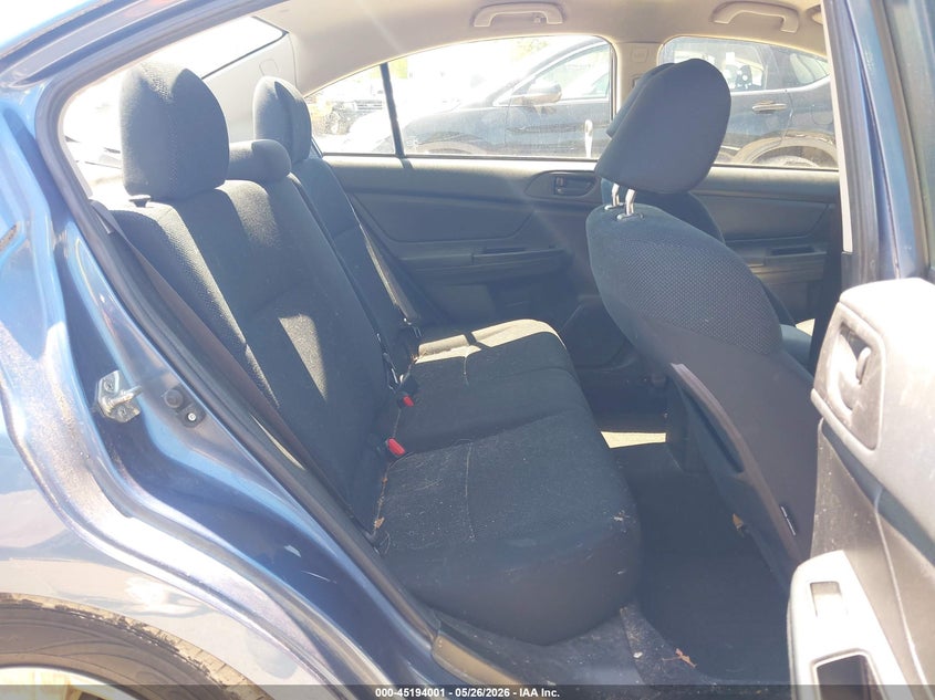 2014 Subaru Impreza VIN JF1GJAA62EH016753 IAAI salvage auction — NORMAL WEAR, Original (New Hampshire), sold $500 on 2026-07-08 (photo 8)