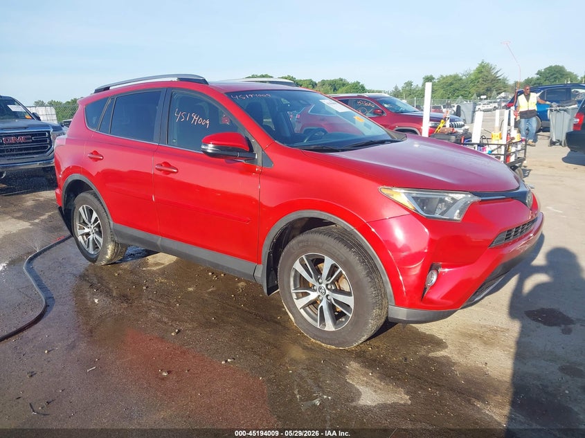 2017 Toyota Rav 4 VIN JTMRFREV7HJ157075 IAAI salvage auction — REAR END, Clear (Indiana), sold $9,500 on 2026-07-10 (photo 1)