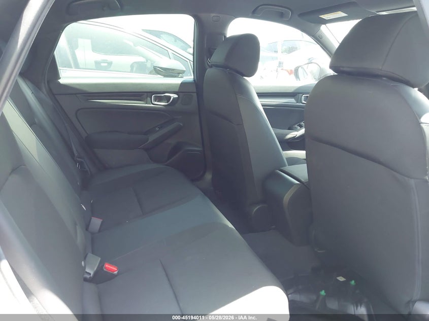 2026 Honda Civic VIN 19XFL2H82TE012380 IAAI salvage auction — REAR END, Salvage Title, sold $9,700 on 2026-07-31 (photo 8)