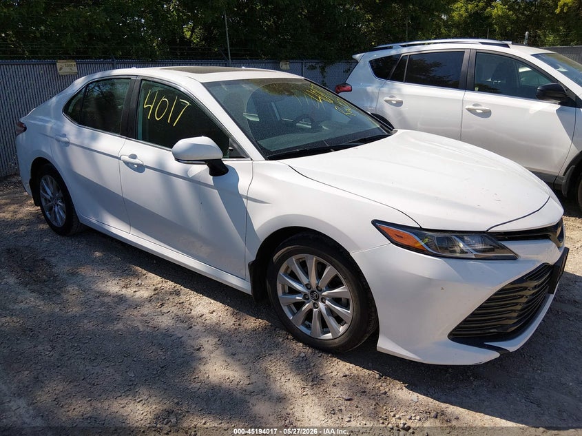 2019 Toyota Camry VIN 4T1B11HK0KU697713 IAAI salvage auction — UNKNOWN, Clear (Wisconsin), sold $5,200 on 2026-07-22 (photo 1)
