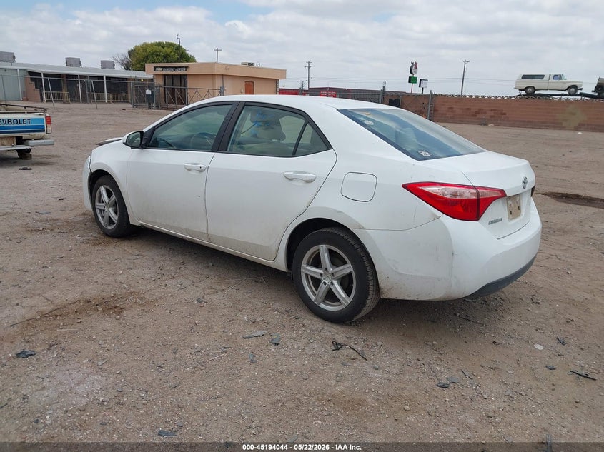 2017 Toyota Corolla VIN 5YFBURHE8HP610103 IAAI salvage auction — FRONT END, Original (Texas), sold $2,850 on 2026-07-29 (photo 3)