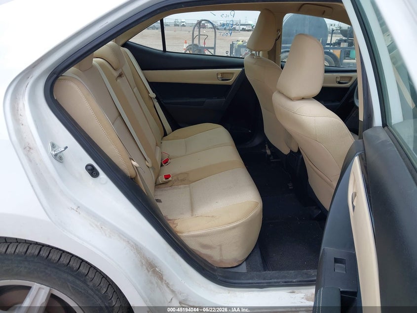 2017 Toyota Corolla VIN 5YFBURHE8HP610103 IAAI salvage auction — FRONT END, Original (Texas), sold $2,850 on 2026-07-29 (photo 8)