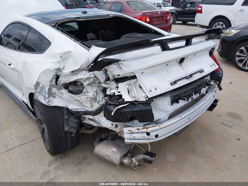 2020 Ford Mustang VIN 1FA6P8CF4L5126699 IAAI salvage auction — FRONT & REAR, Salvage (Texas), sold $7,200 on 2026-07-31 (photo 6)
