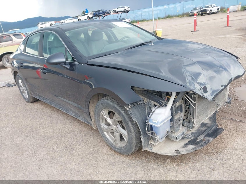 2022 Hyundai Sonata VIN 5NPEG4JA9NH144088 IAAI salvage auction — FRONT END, Salvage (Montana), sold $2,700 on 2026-07-15 (photo 1)