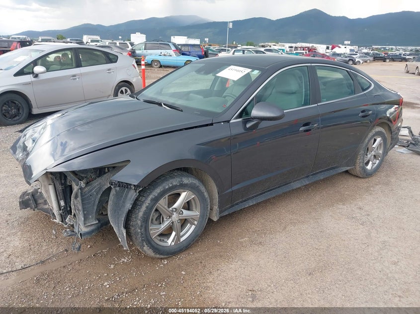 2022 Hyundai Sonata VIN 5NPEG4JA9NH144088 IAAI salvage auction — FRONT END, Salvage (Montana), sold $2,700 on 2026-07-15 (photo 2)