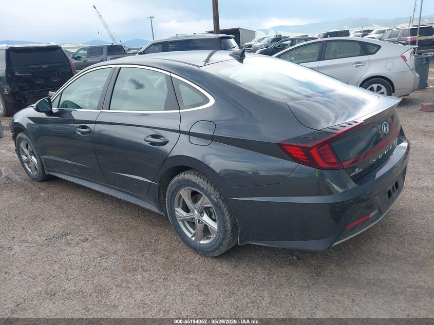 2022 Hyundai Sonata VIN 5NPEG4JA9NH144088 IAAI salvage auction — FRONT END, Salvage (Montana), sold $2,700 on 2026-07-15 (photo 3)