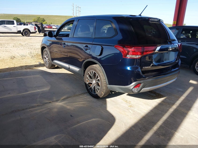 2016 Mitsubishi Outlander VIN JA4AZ3A36GZ009063 IAAI salvage auction — FRONT END, Rebuildable (Florida), sold $2,550 on 2026-07-09 (photo 3)