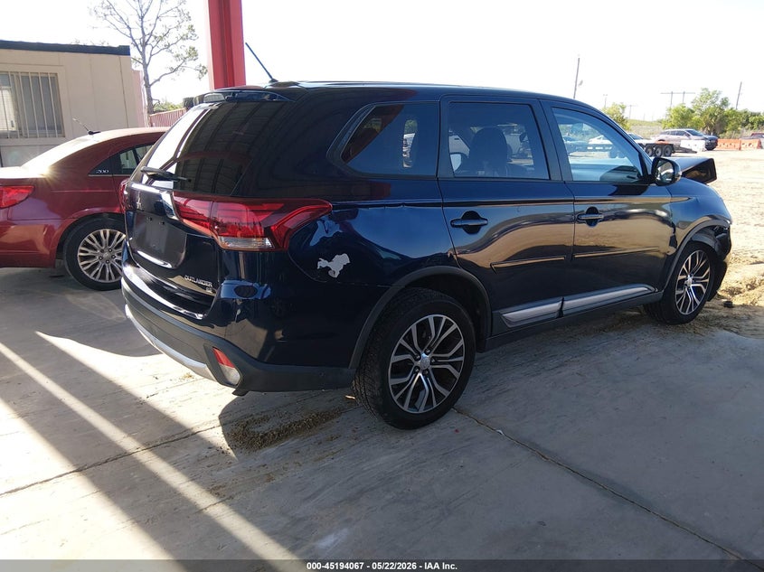 2016 Mitsubishi Outlander VIN JA4AZ3A36GZ009063 IAAI salvage auction — FRONT END, Rebuildable (Florida), sold $2,550 on 2026-07-09 (photo 4)