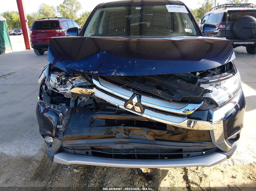 2016 Mitsubishi Outlander VIN JA4AZ3A36GZ009063 IAAI salvage auction — FRONT END, Rebuildable (Florida), sold $2,550 on 2026-07-09 (photo 6)