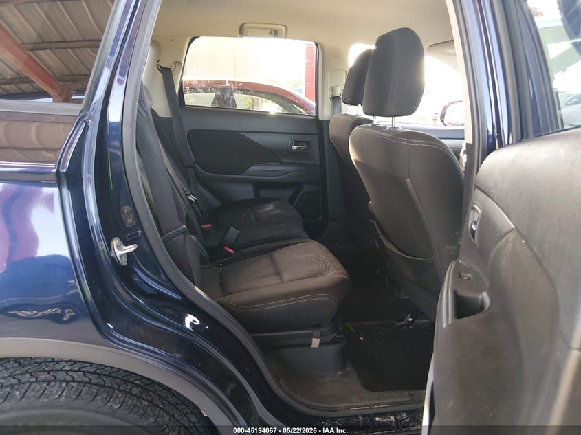 2016 Mitsubishi Outlander VIN JA4AZ3A36GZ009063 IAAI salvage auction — FRONT END, Rebuildable (Florida), sold $2,550 on 2026-07-09 (photo 8)