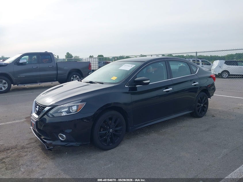 2017 Nissan Sentra VIN 3N1AB7AP5HY318008 IAAI salvage auction — REAR END, Clear (Indiana), sold $1,125 on 2026-07-05 (photo 2)