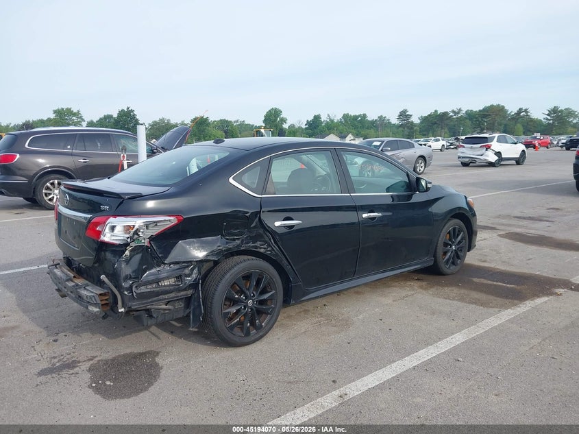 2017 Nissan Sentra VIN 3N1AB7AP5HY318008 IAAI salvage auction — REAR END, Clear (Indiana), sold $1,125 on 2026-07-05 (photo 4)