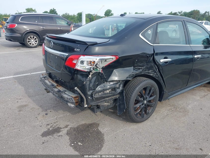 2017 Nissan Sentra VIN 3N1AB7AP5HY318008 IAAI salvage auction — REAR END, Clear (Indiana), sold $1,125 on 2026-07-05 (photo 6)