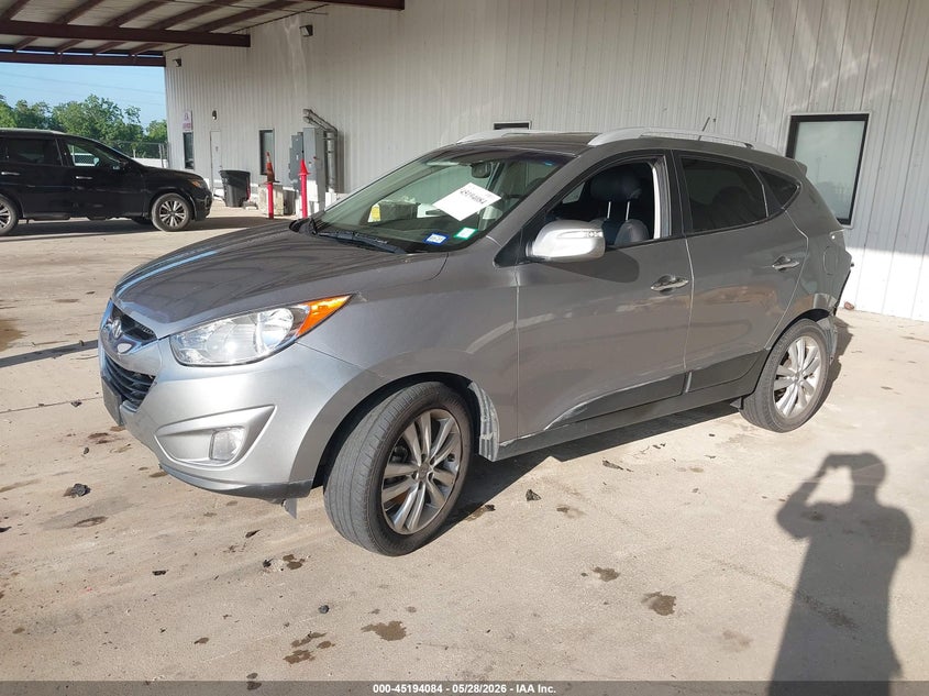 2012 Hyundai Tucson VIN KM8JU3AC6CU490116 IAAI salvage auction — REAR END, Original (Texas), sold $2,650 on 2026-07-10 (photo 2)