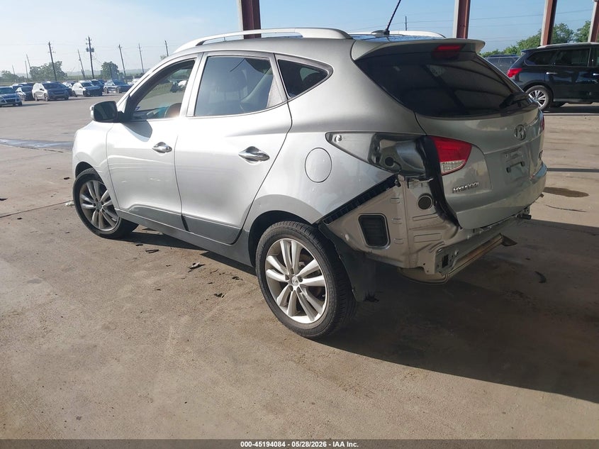 2012 Hyundai Tucson VIN KM8JU3AC6CU490116 IAAI salvage auction — REAR END, Original (Texas), sold $2,650 on 2026-07-10 (photo 3)